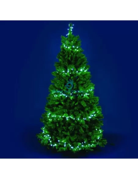 Giocoplast 14308715 mini LED fireflies 96 lights white 24v with motor 8 light games